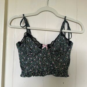 For Love And Lemons strawberry bralette